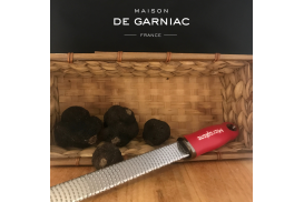 Gourmet kit - Fresh black truffles and truffle grater 